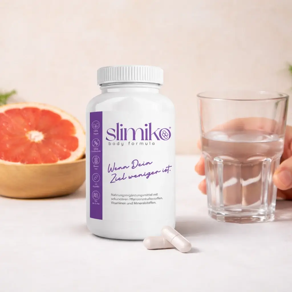 Flacon Slimiko avec verre d'eau